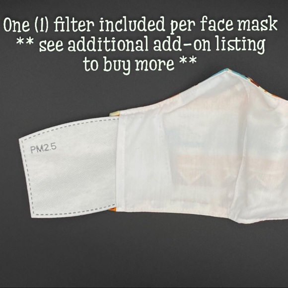 STAR WARS (beige) Fitted Cloth Face Mask ➕Filter - Picture 4 of 5